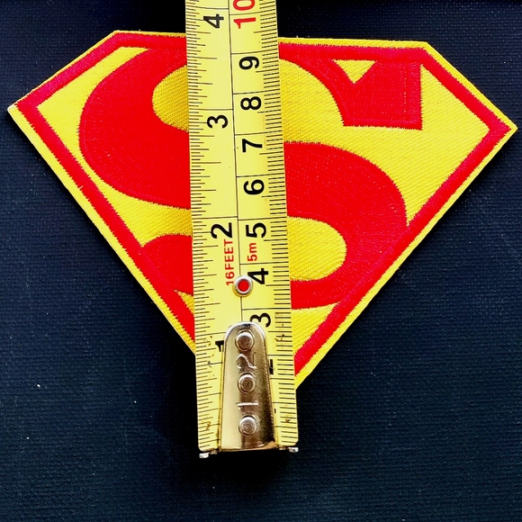 NEW 2 DC SuperGirl Patches/Emblems/Appliqués! Huge 8", Large 5". Iron-On/SewOn - Picture 8 of 10